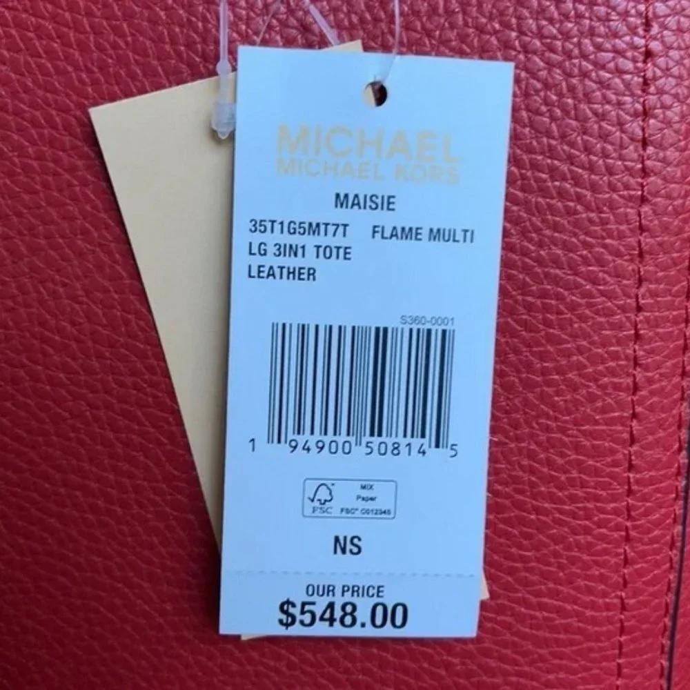 Michael Kors Maisie Large 3in1 Tote Bag Leather